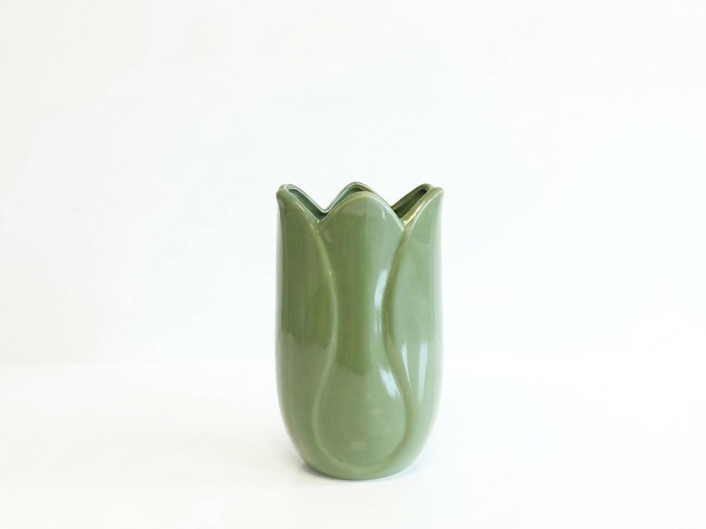 Green Ceramic Vase