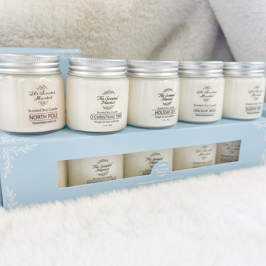 Coffret Cadeau Bougie Collection Hiver