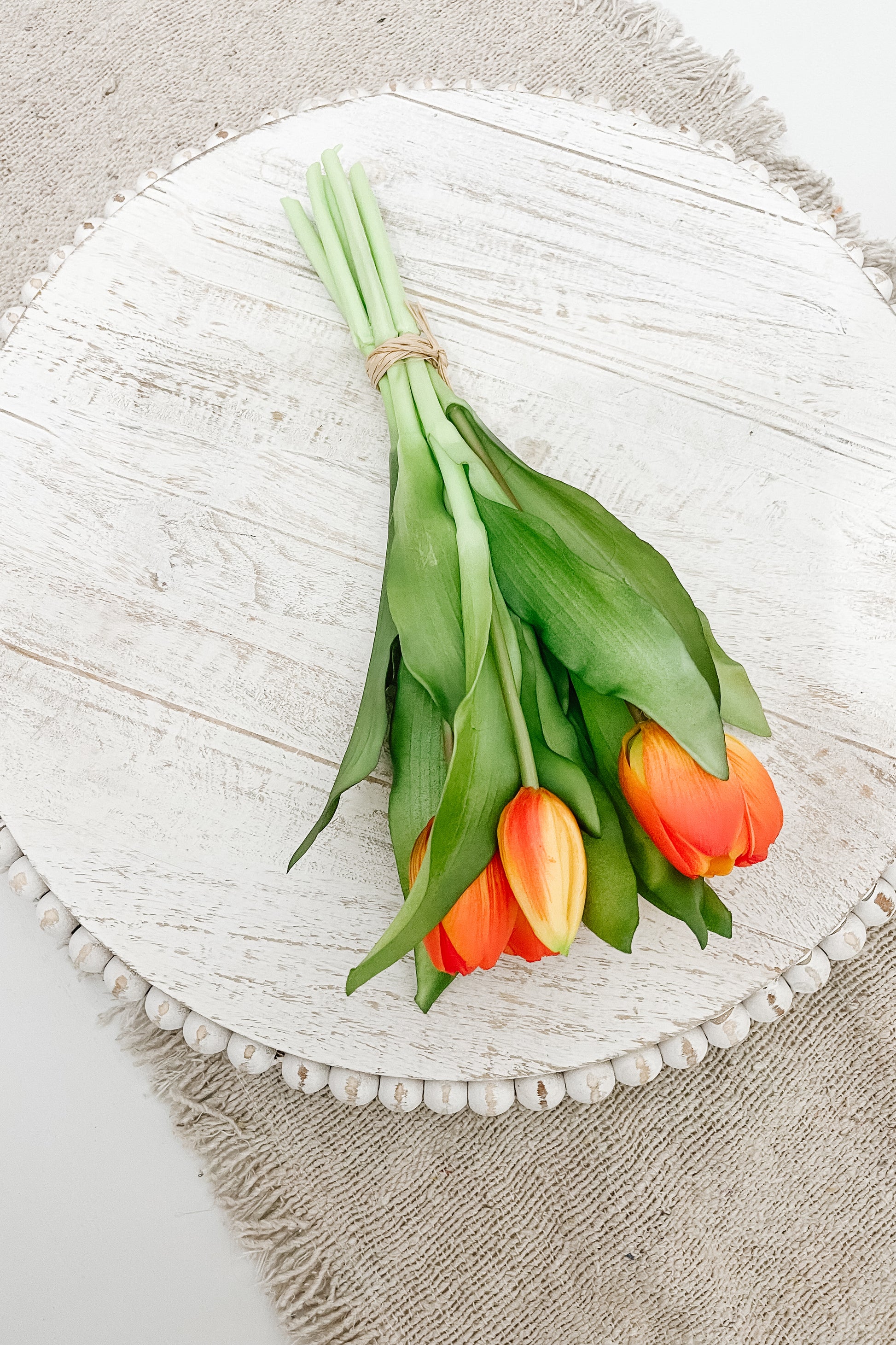 Faux Tulips - Orange - The Scented Market 