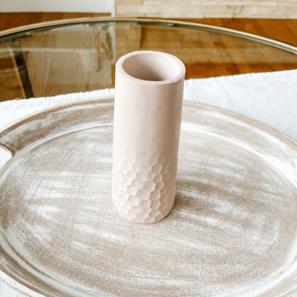 Soft Pink Tall Vase – Elegant Ceramic Vase for Modern Home Décor