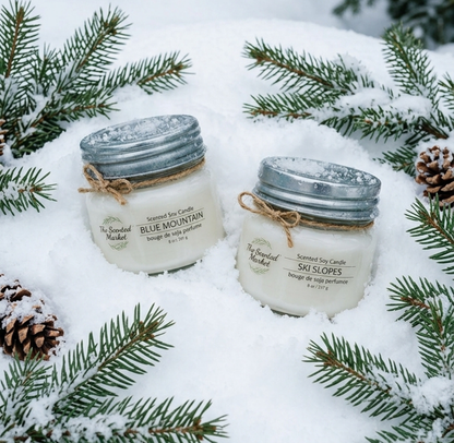 Blue Mountain Candle Gift Set – Fresh, Crisp, and Outdoorsy Scents