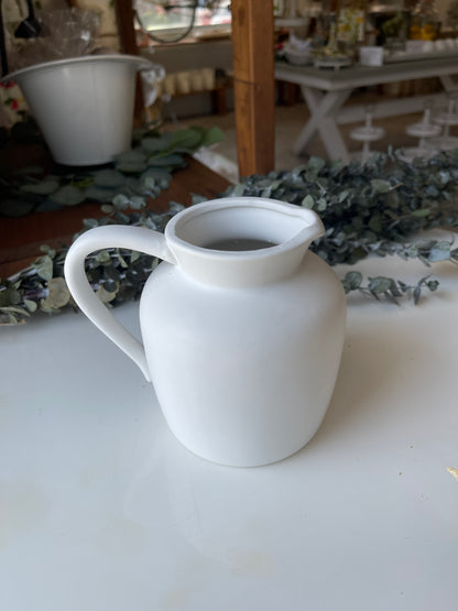 Ceramic Pitcher - White