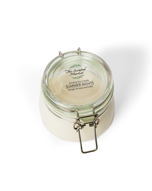 A picture of Summer Nights 2 wick Scented Soy Candle