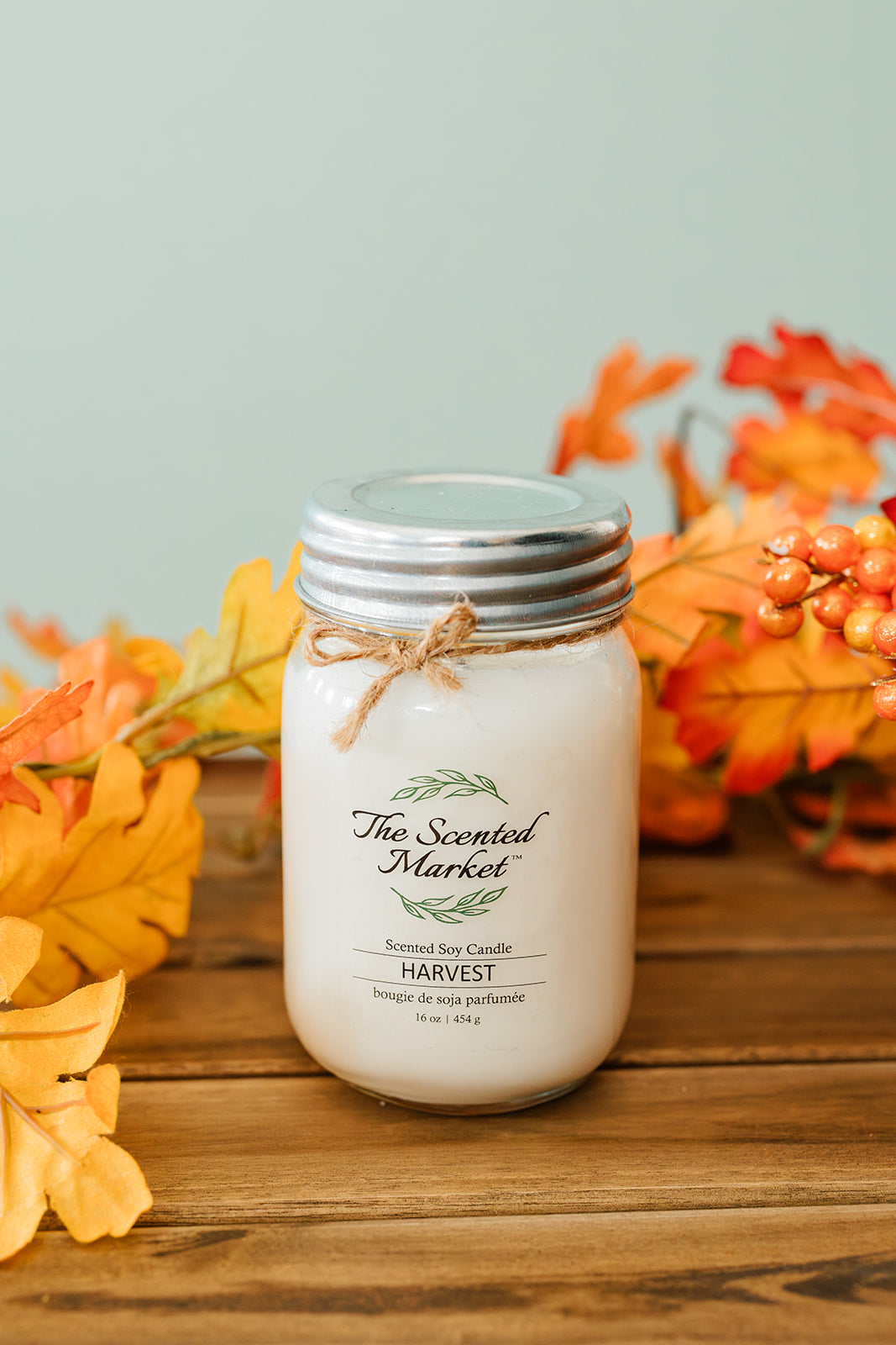 HARVEST Soy Wax Candle 16 oz - The Scented Market 