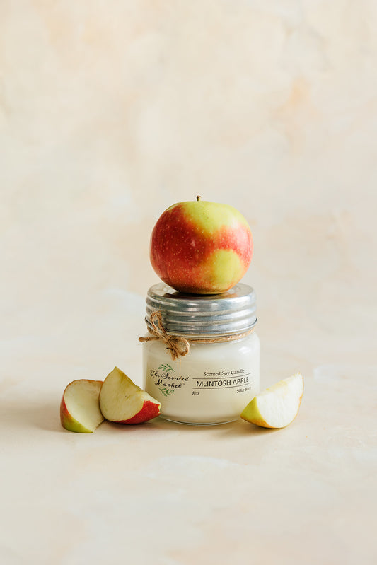 McIntosh Apple Soy Wax Candle 8 oz