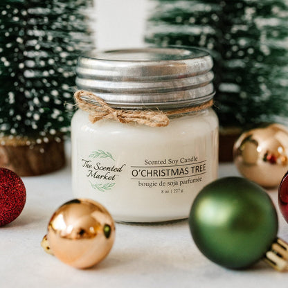 O'CHRISTMAS TREE Soy Wax Candle 8 oz