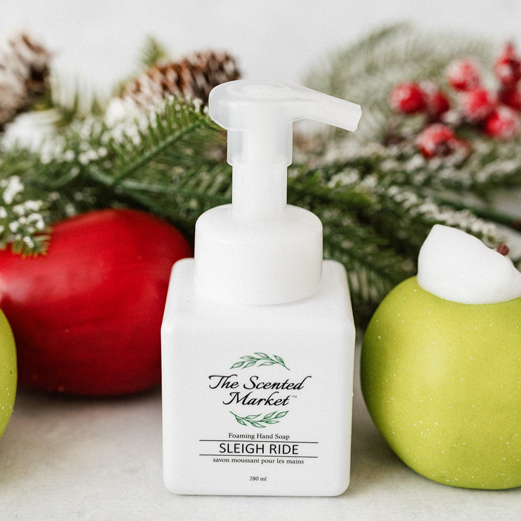 SLEIGH RIDE Foaming Hand Soap - The Scented Market 