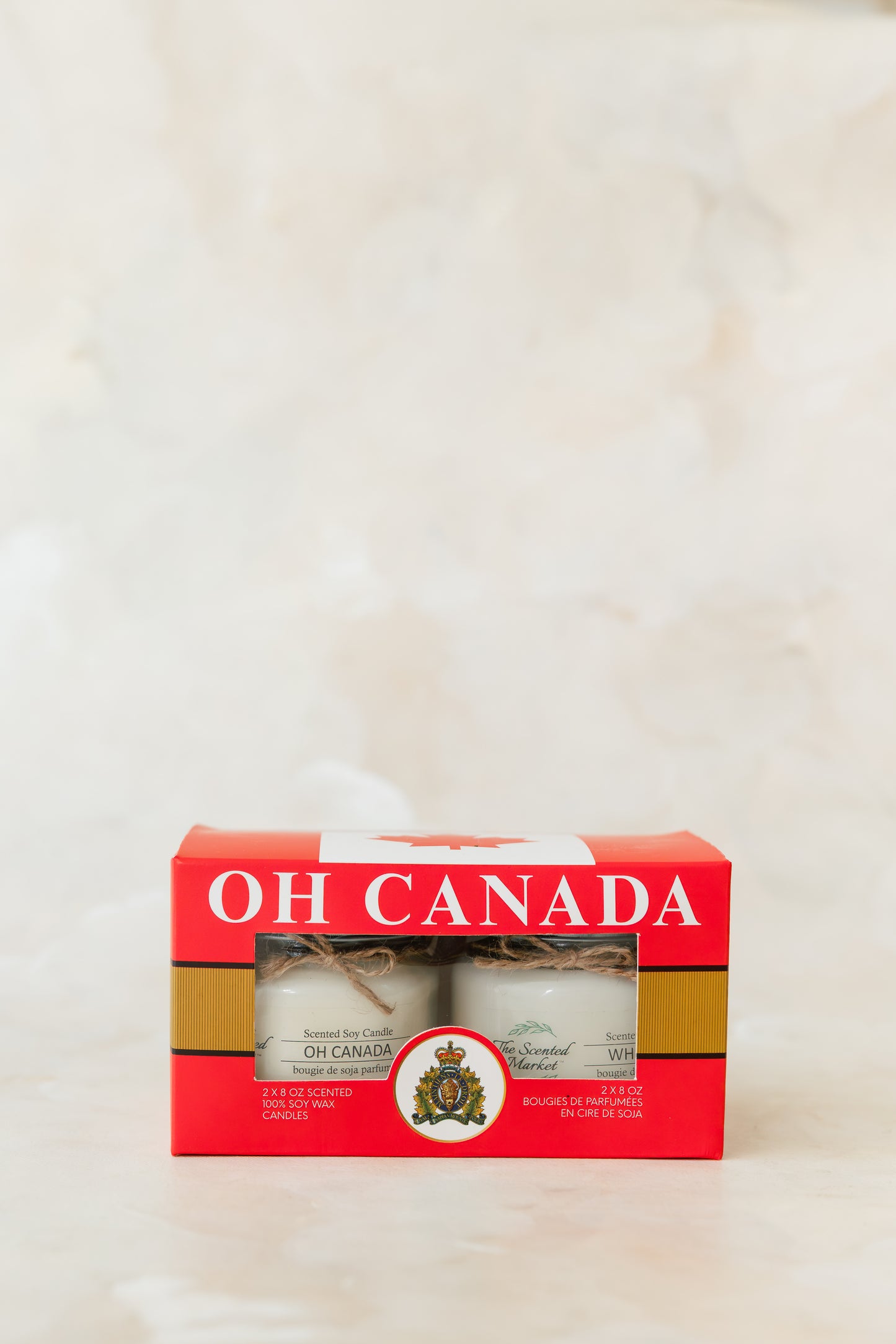 RCMP Candle Gift Set of 2 Soy Candles
