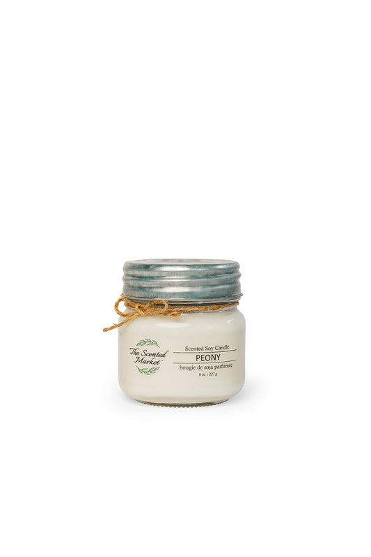 PEONY Soy Wax Candle 8oz