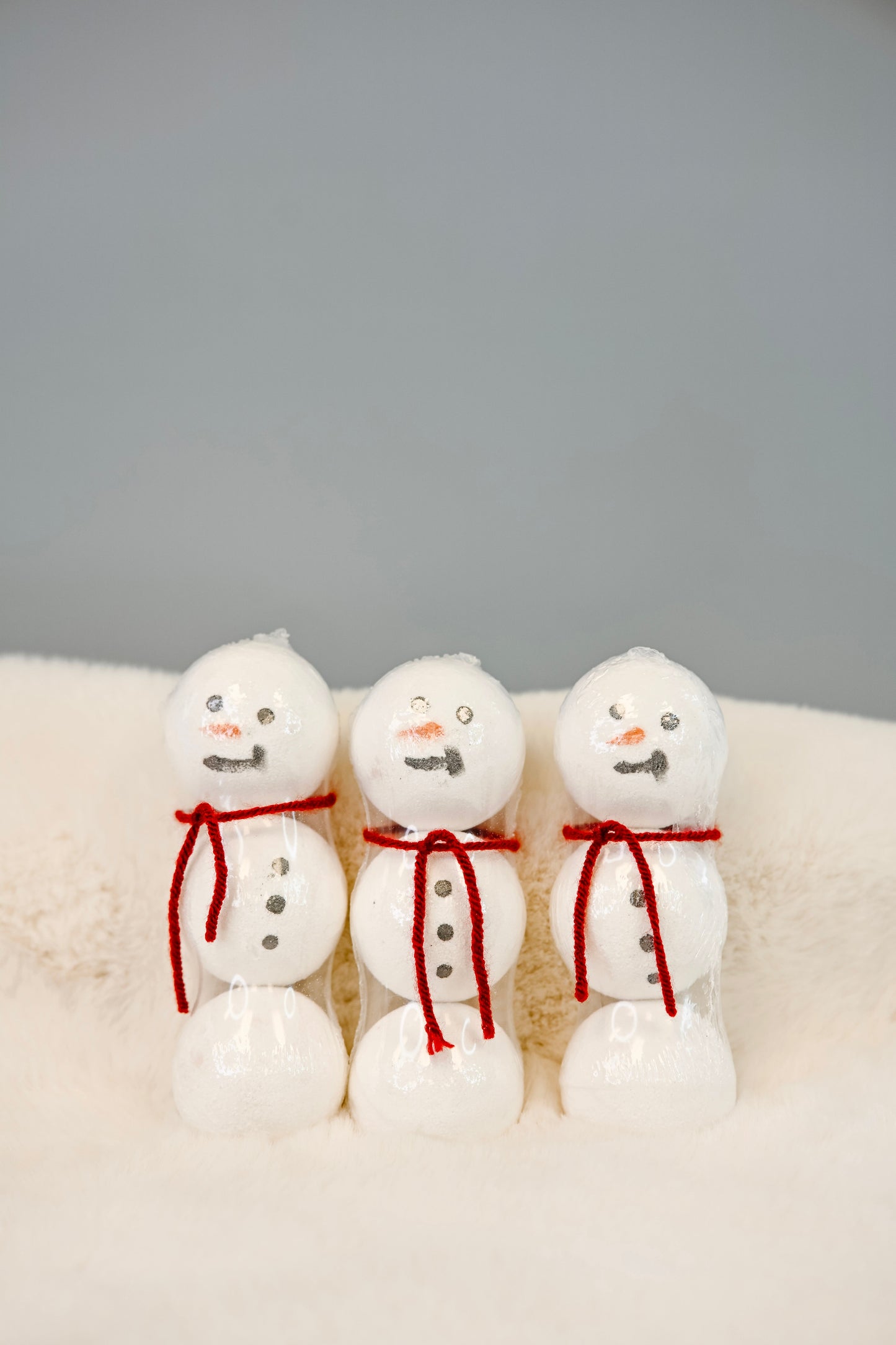 Stacking Snowman Bath Bombs