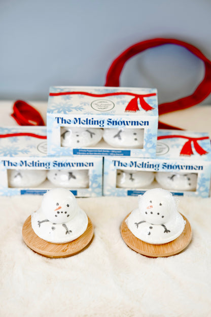 The Melting Snowman Bath Bombs - Gift Box