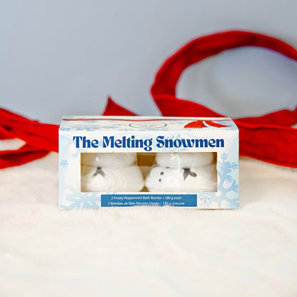 The Melting Snowman Bath Bombs - Gift Box