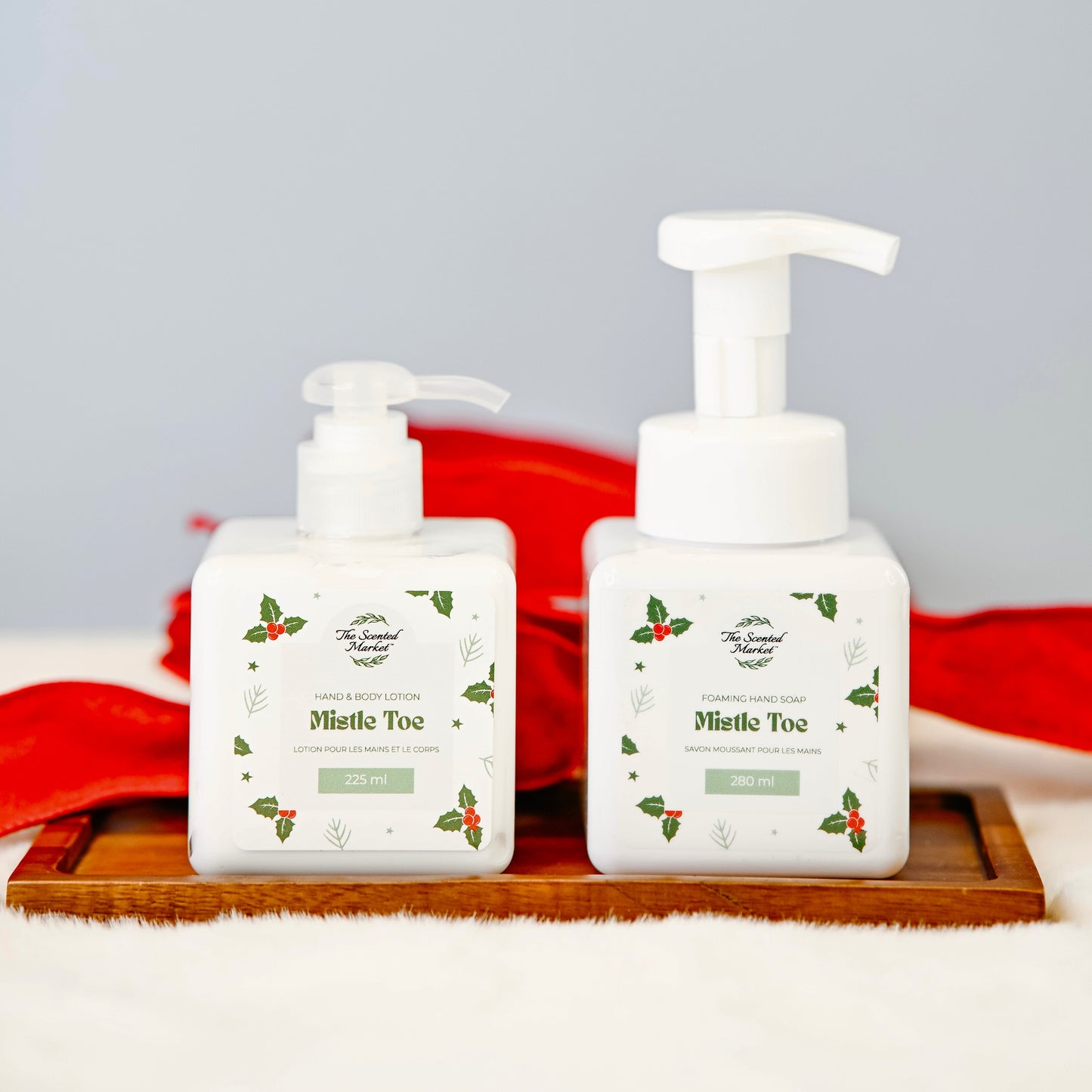 The Mistletoe Gift Set - Foaming Hand Soap + Body Lotion Duo
