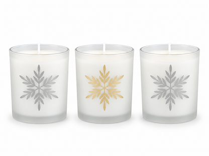 BAYBERRY Frosted Candle Trio Gift Set