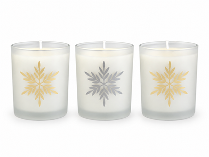 BAYBERRY Frosted Candle Trio Gift Set