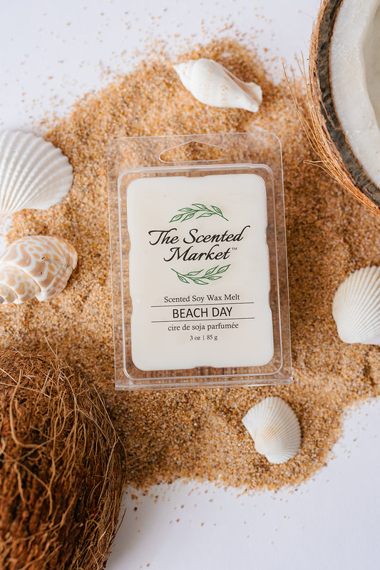 BEACH DAY Soy Wax Melt - The Scented Market  Wax Tarts   