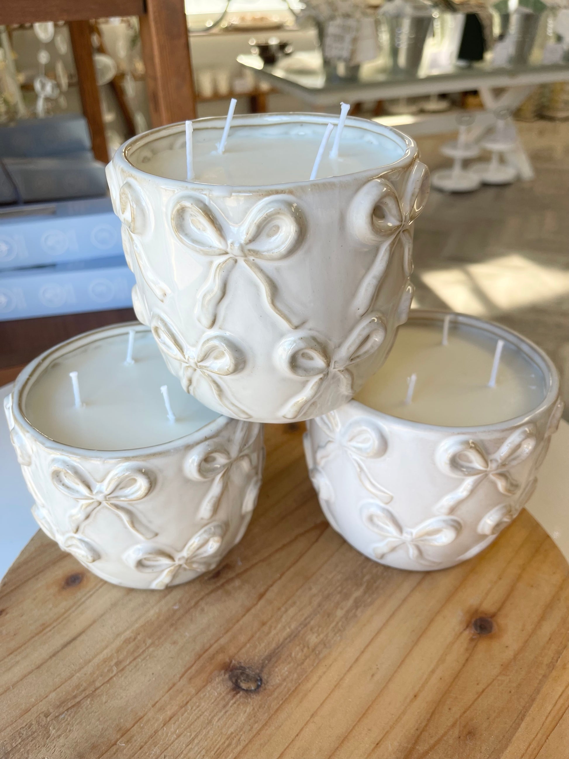 BOW Collection 4 Wick Soy Wax Candle - The Scented Market  Candles   