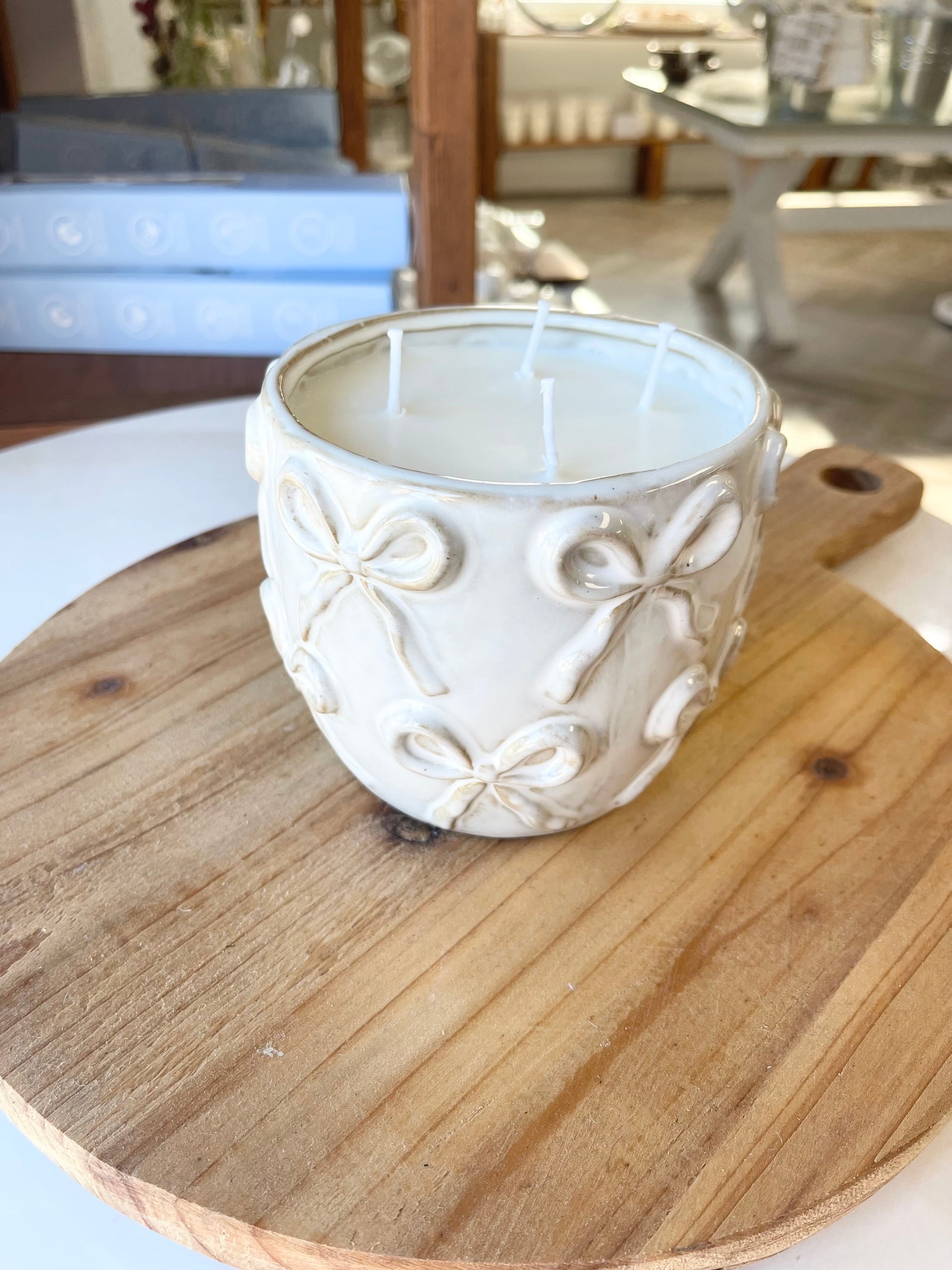 BOW Collection 4 Wick Soy Wax Candle - The Scented Market  Candles   