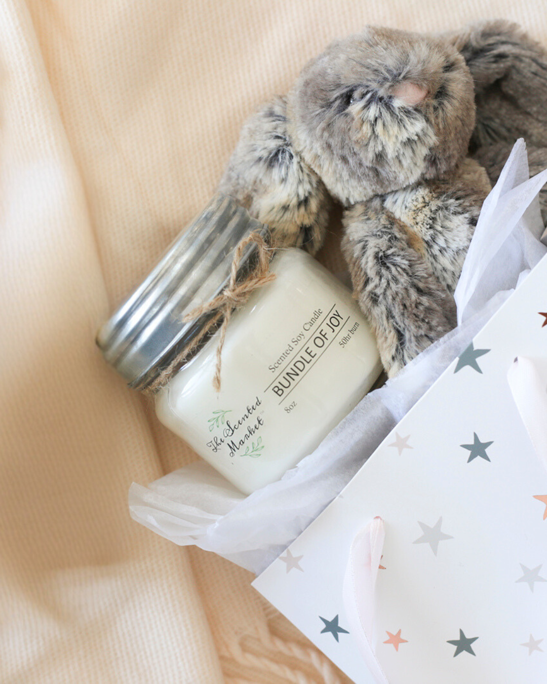 BUNDLE OF JOY Soy Wax Candle 8 oz - The Scented Market  Candles   