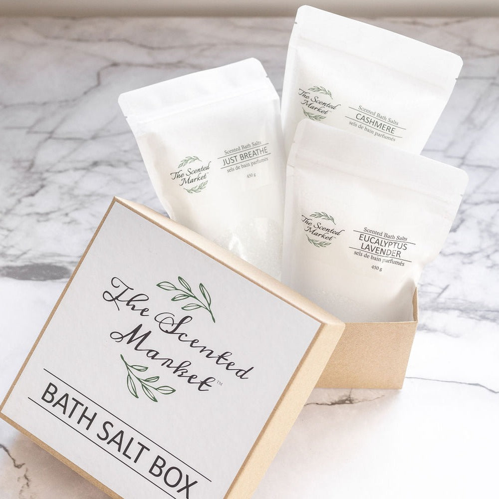 Bath Salt Box Gift Set - The Scented Market  Bath & Body Gift Sets   