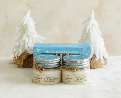 Blue Mountain Candle Gift Set – Fresh, Crisp, and Outdoorsy Scents - The Scented Market     