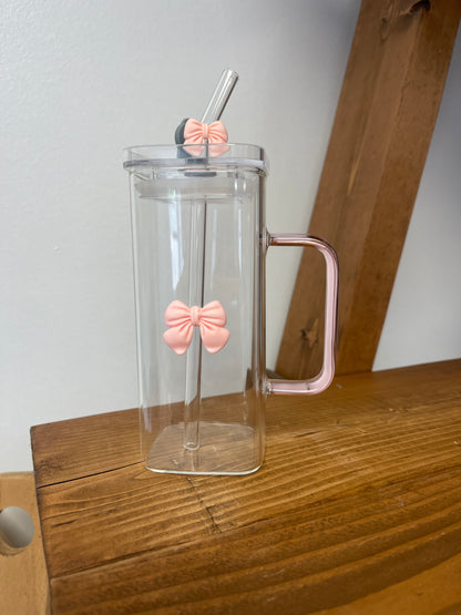 Bow Drinking tumbler - Square - The Scented Market     