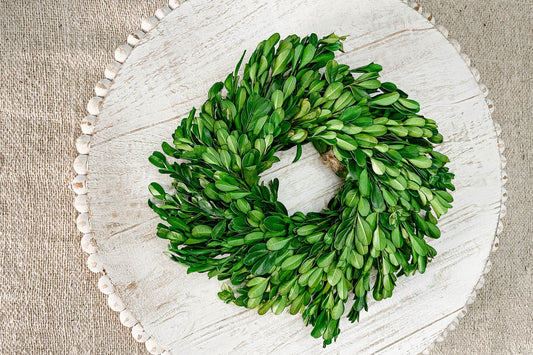 Boxwood Wreath - The Scented Market  Wreaths & Garlands   