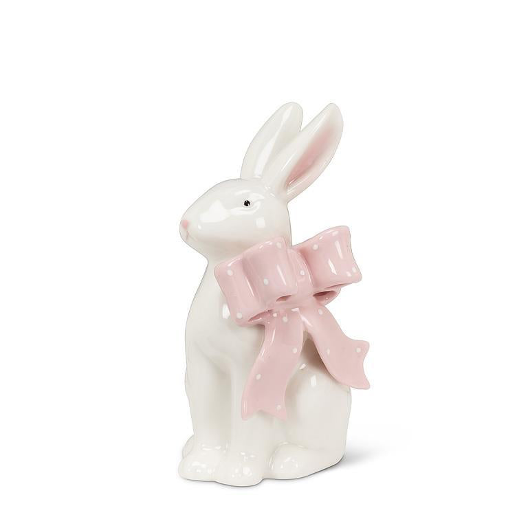 Bunny With Pink Bow
