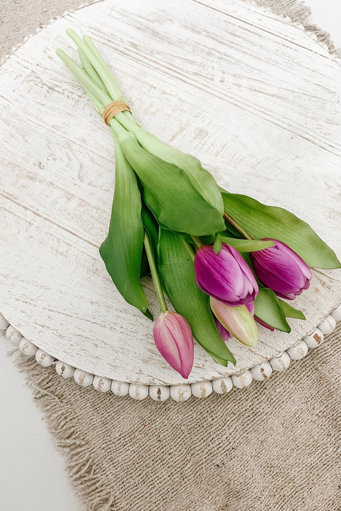 Faux Tulips - Purple - The Scented Market 