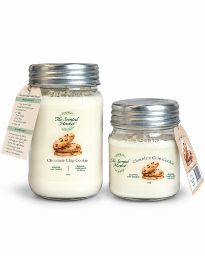 CHOCOLATE CHIP Cookie Scented Soy Candle 8 oz