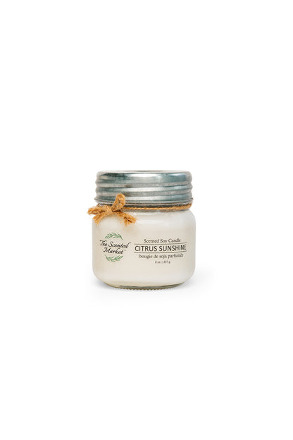 CITRUS SUNSHINE Soy Wax Candle 8oz