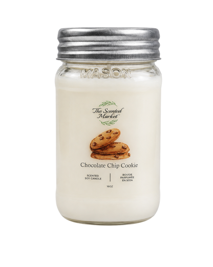 CHOCOLATE CHIP Cookie Scented Soy Candle 16 oz