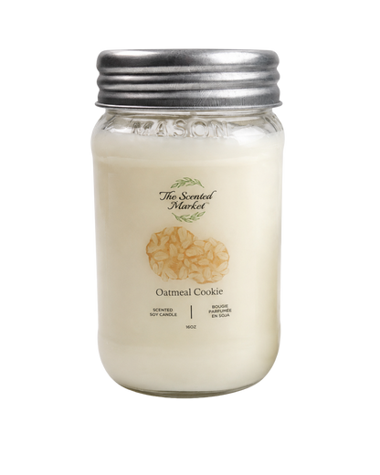 OATMEAL Cookie Scented Soy Candle 16 oz