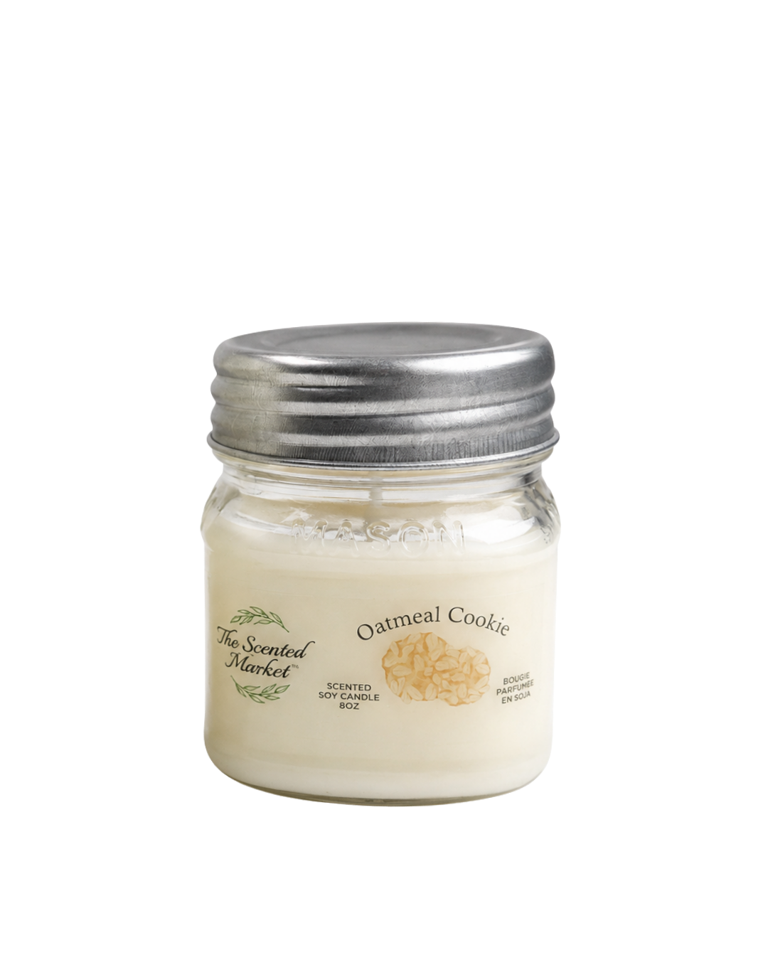 OATMEAL Cookie Scented Soy Candle 8 oz