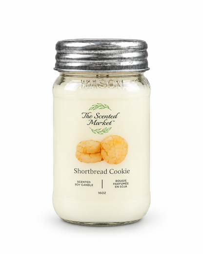 SHORTBREAD Cookie Scented Soy Candle 16 oz