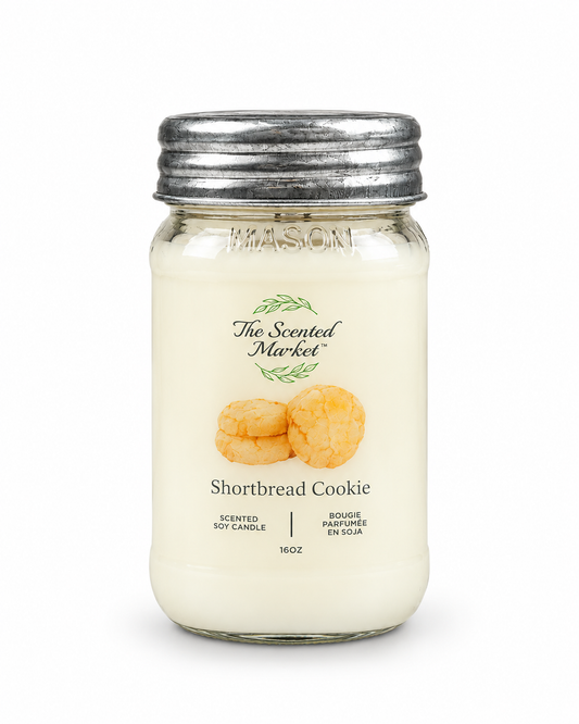 SHORTBREAD Cookie Scented Soy Candle 16 oz