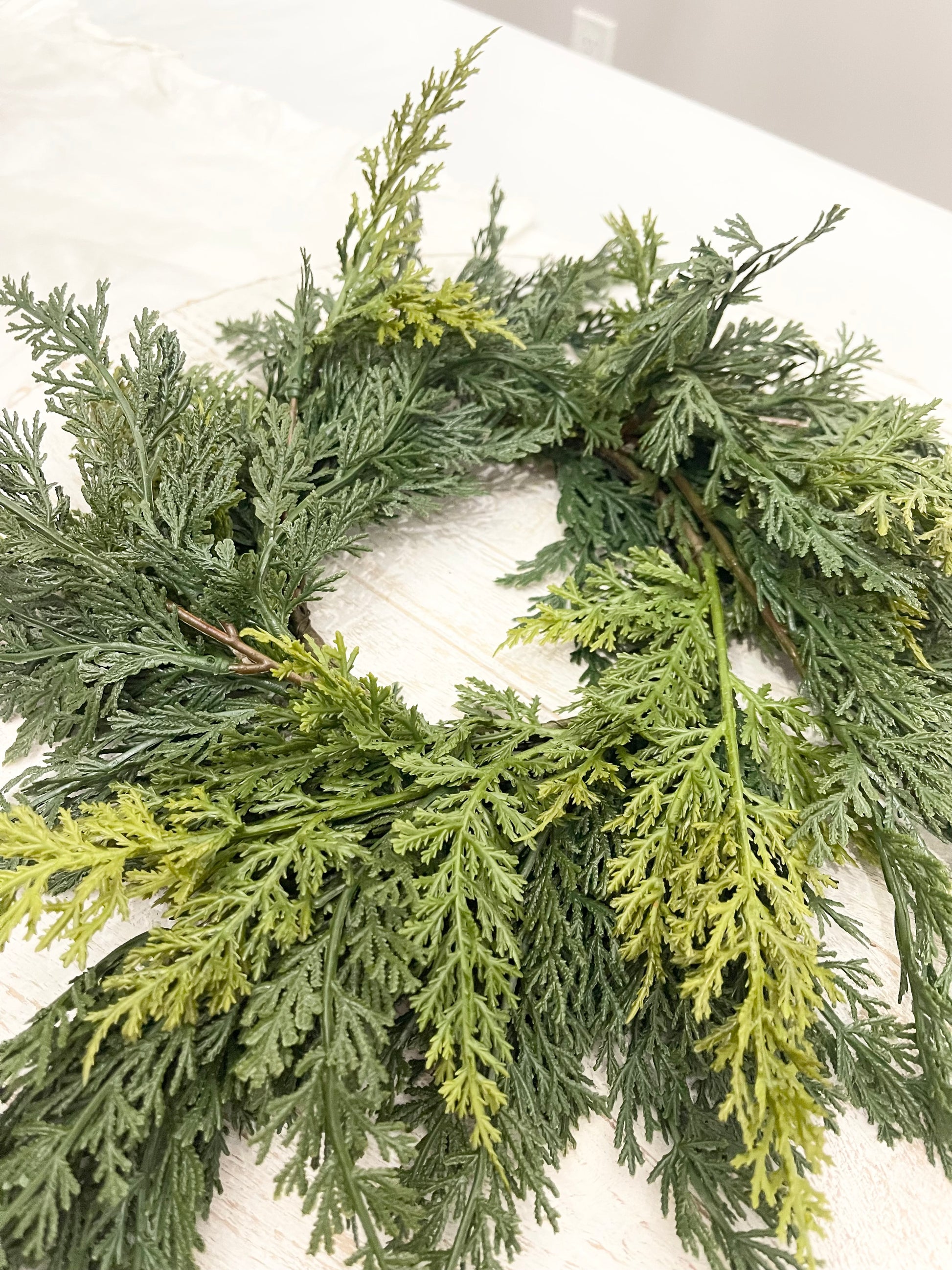 Cedar Candle Decor Ring - The Scented Market  Plants   