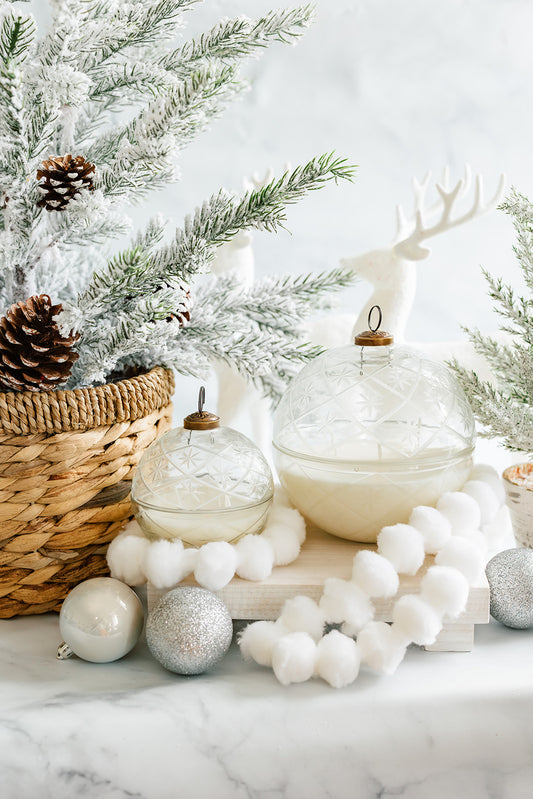 Christmas Ornament 2 Wick Soy Candle - The Scented Market  Candles   