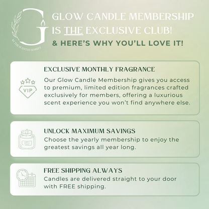 GLOW Candle Membership Exclusive