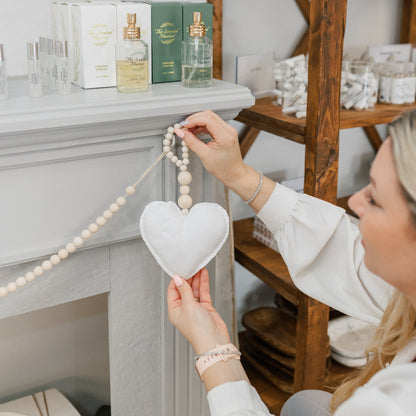 Decor Beads - Heart Pillow - The Scented Market  Decor   