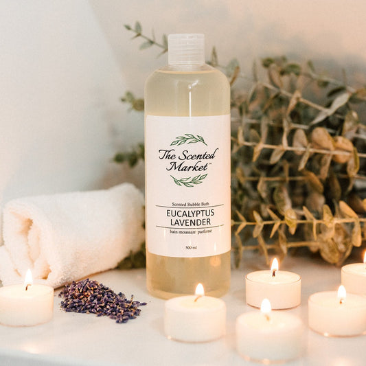 EUCALYPTUS LAVENDER - Bubble Bath - The Scented Market  Bath Additives   