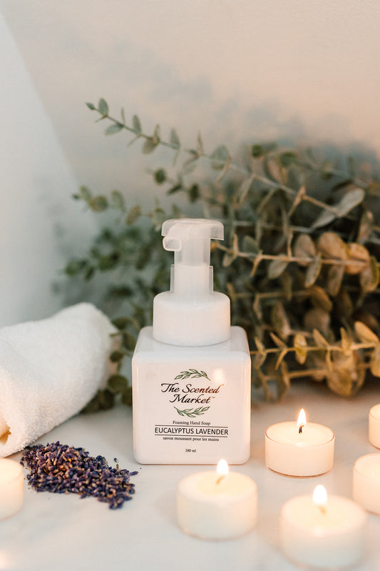 EUCALYPTUS LAVENDER Foaming Hand Soap – Soothing & Refreshing Cleanser - The Scented Market  Liquid Hand Soap   