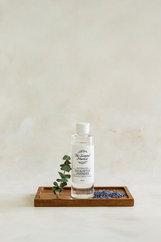 EUCALYPTUS LAVENDER Reed Diffuser Refill - The Scented Market  Home Fragrances   