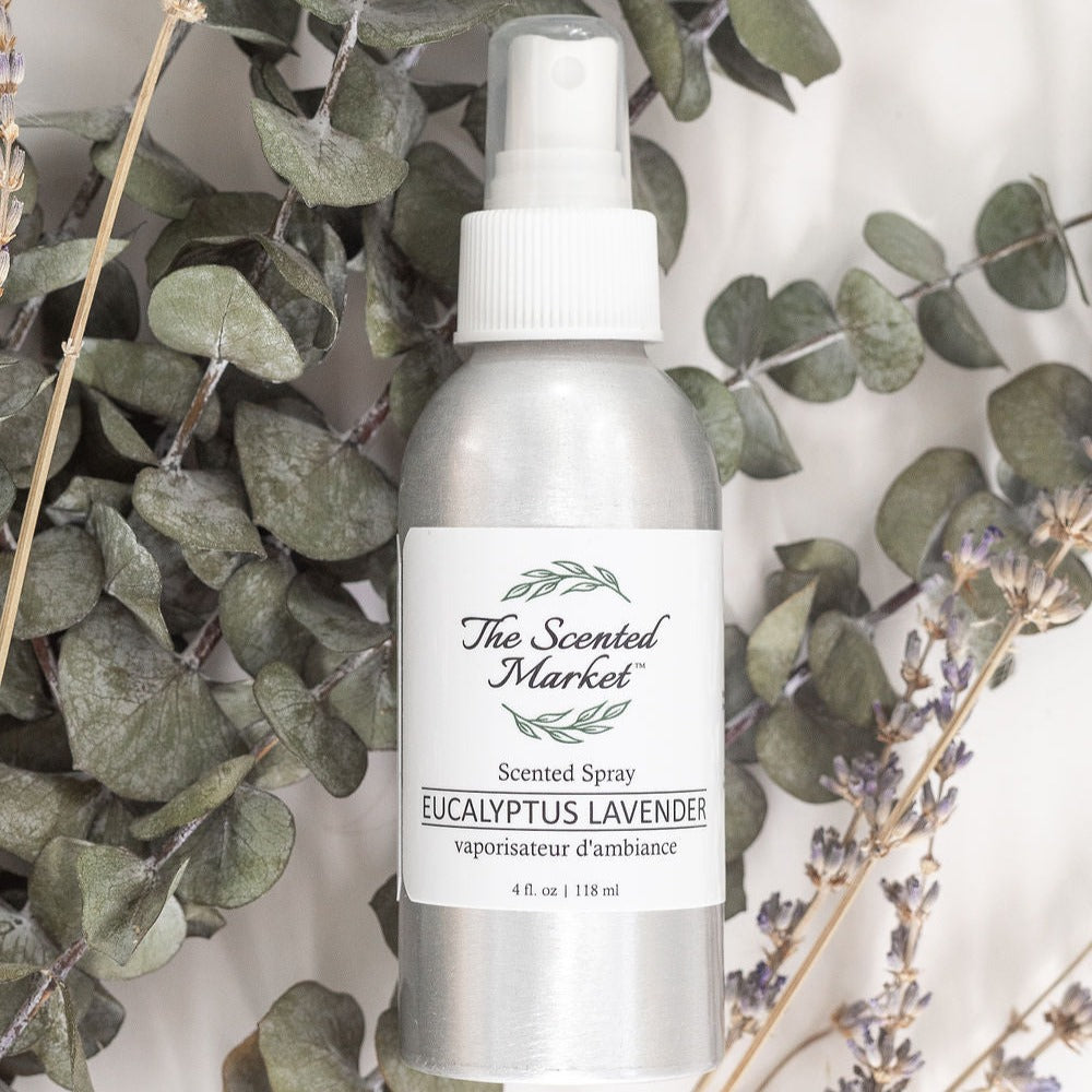 EUCALYPTUS LAVENDER Scented Spray 4 oz - The Scented Market  Air Fresheners   