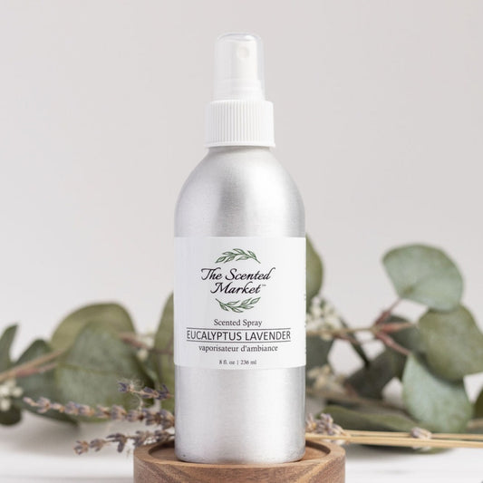 EUCALYPTUS LAVENDER Scented Spray 8 oz - The Scented Market  Air Fresheners   