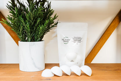 EUCALYPTUS LAVENDER Shower Steamer - The Scented Market  Bath Additives   