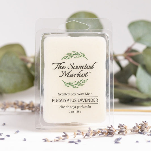 EUCALYPTUS LAVENDER Soy Wax Melt - The Scented Market  Wax Tarts   