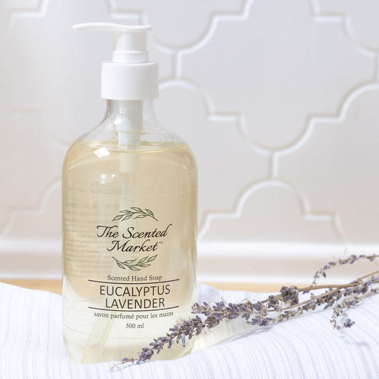 Eucalyptus Lavender Scented Hand Soap – Refreshing, Moisturizing and Relaxing - The Scented Market  Liquid Hand Soap   