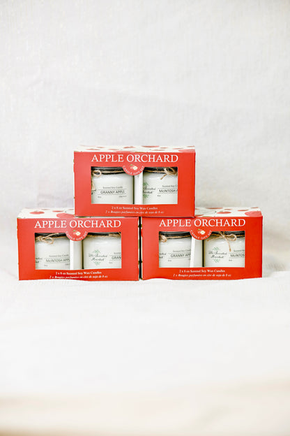 Exclusive Apple Orchard Candle 2 Pack – Granny Apple & McIntosh Apple – Fall Soy Candles - The Scented Market   Canada  