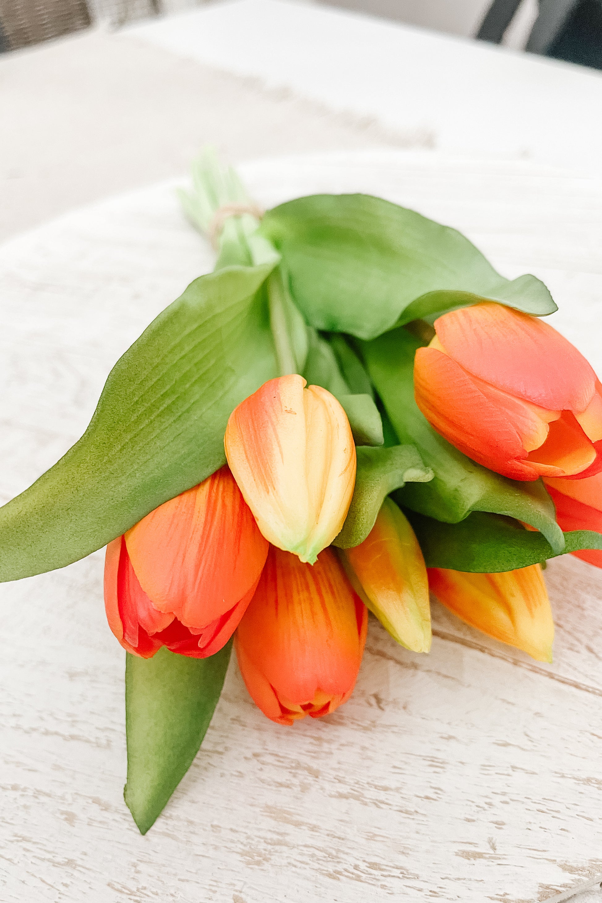 Faux Tulips - Orange - The Scented Market 